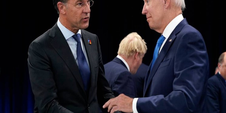 بایدن و نخست وزیر هلند درباره تحولات اوکراین رایزنی کردند