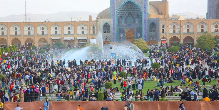 اقامت بیش از یک‌میلیون مسافر نوروزی در اصفهان