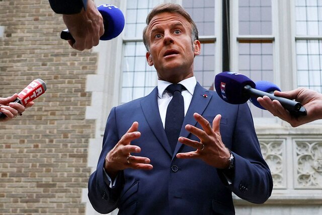 ببینید | هشدار مکرون به ایران: ساعات آینده تعیین‌کننده است