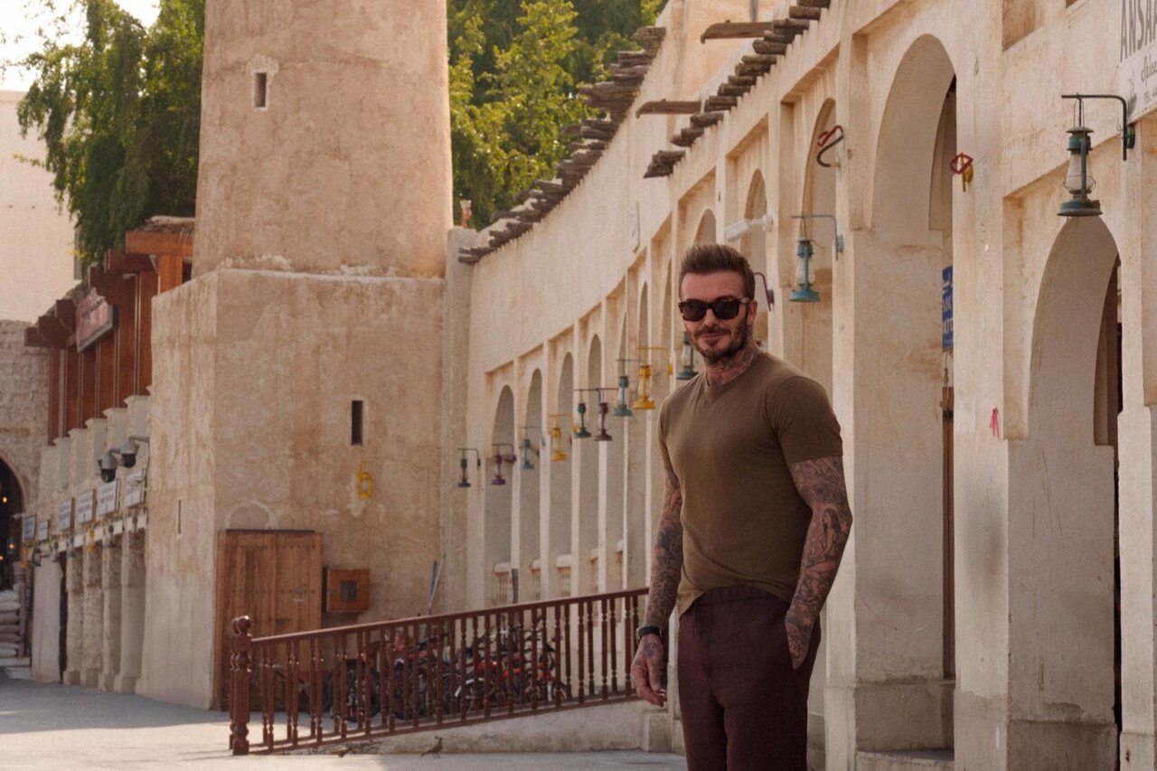 عکس | ذوق‌زدگی دیوید بکام برای غذای ایرانی!